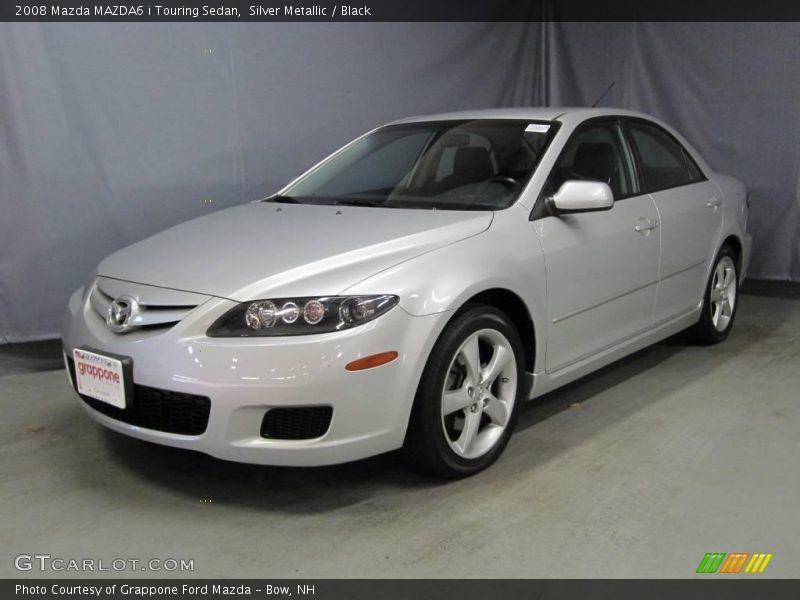 Silver Metallic / Black 2008 Mazda MAZDA6 i Touring Sedan