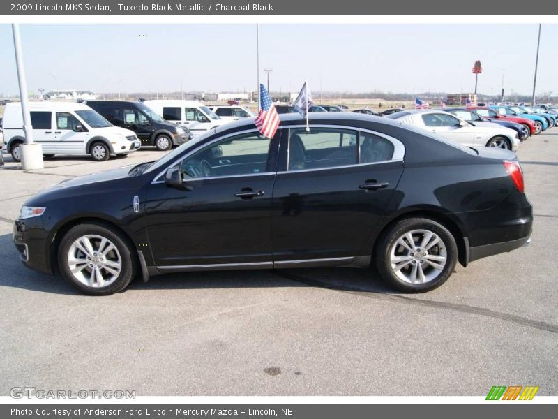 Tuxedo Black Metallic / Charcoal Black 2009 Lincoln MKS Sedan