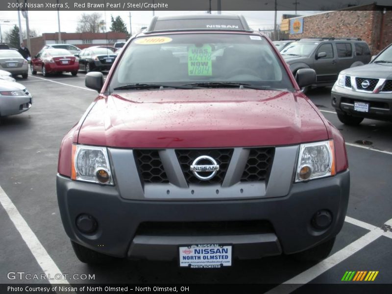 Red Brawn Pearl / Steel/Graphite 2006 Nissan Xterra S