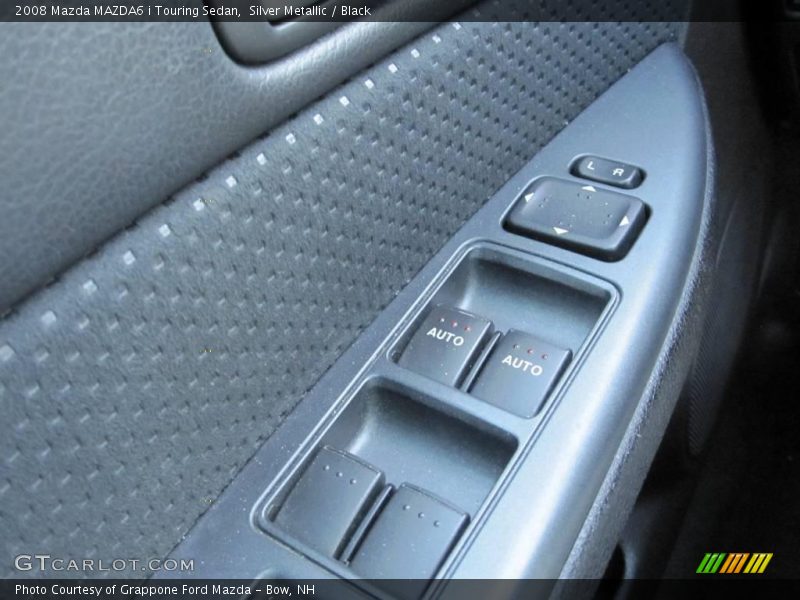 Silver Metallic / Black 2008 Mazda MAZDA6 i Touring Sedan