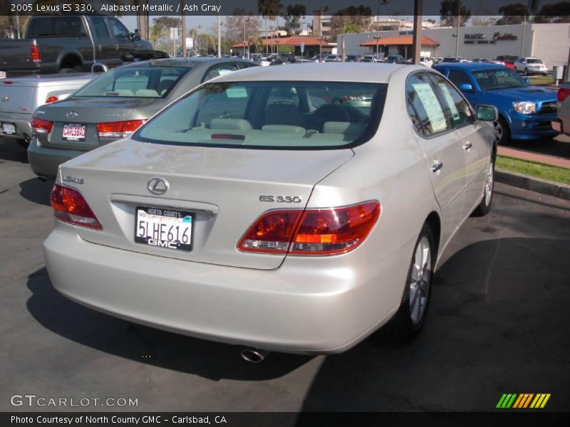 Alabaster Metallic / Ash Gray 2005 Lexus ES 330