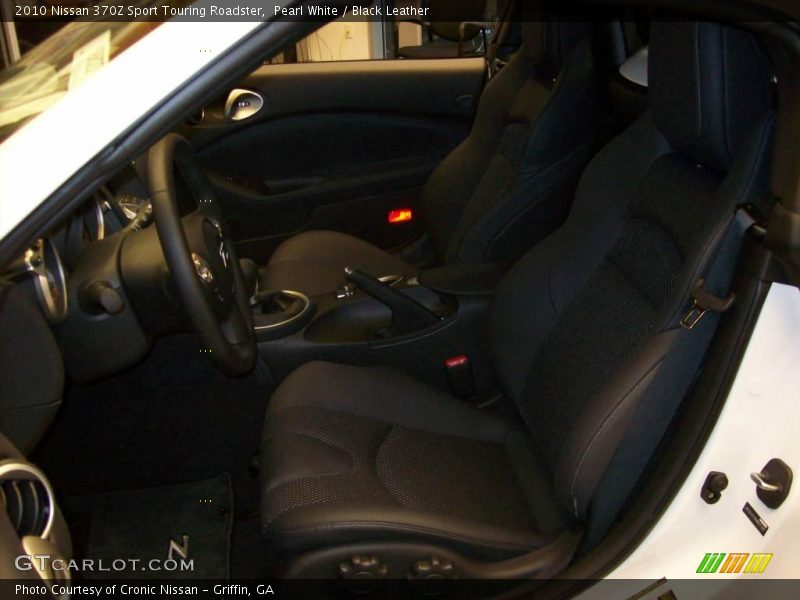 Pearl White / Black Leather 2010 Nissan 370Z Sport Touring Roadster