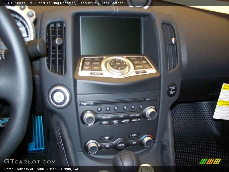 Pearl White / Black Leather 2010 Nissan 370Z Sport Touring Roadster