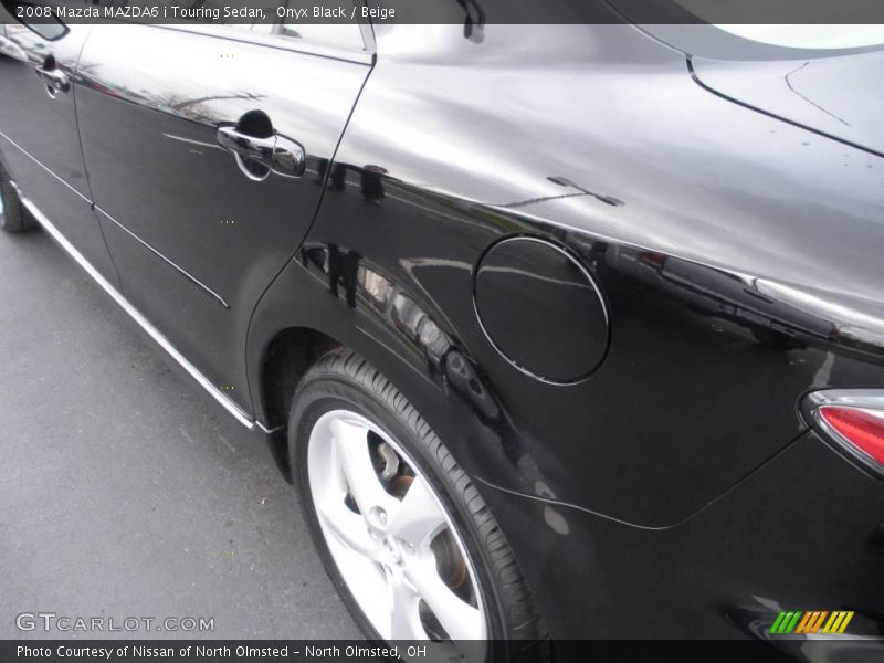 Onyx Black / Beige 2008 Mazda MAZDA6 i Touring Sedan