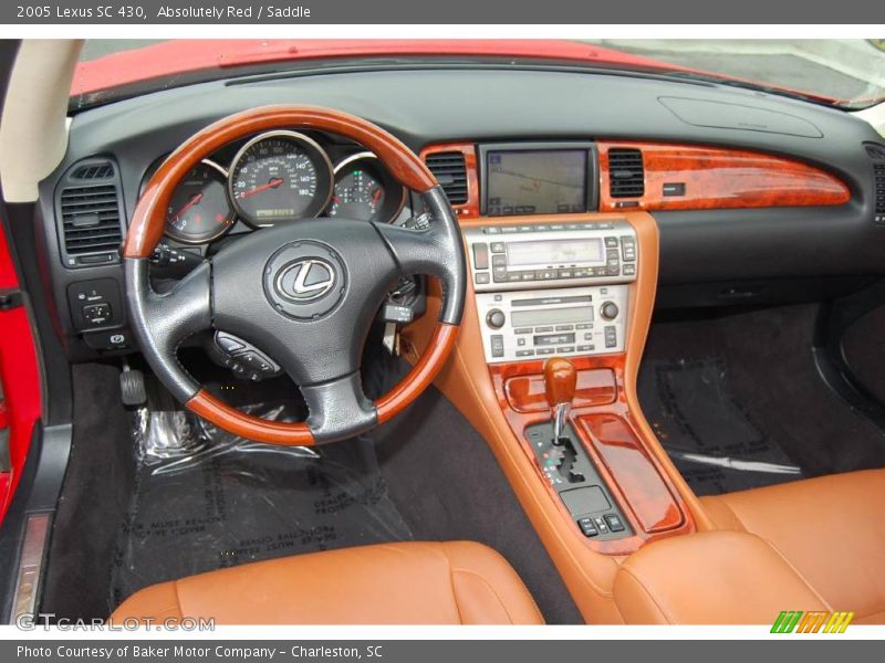 Absolutely Red / Saddle 2005 Lexus SC 430