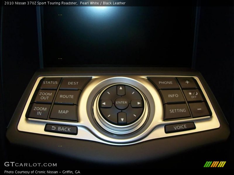 Controls of 2010 370Z Sport Touring Roadster