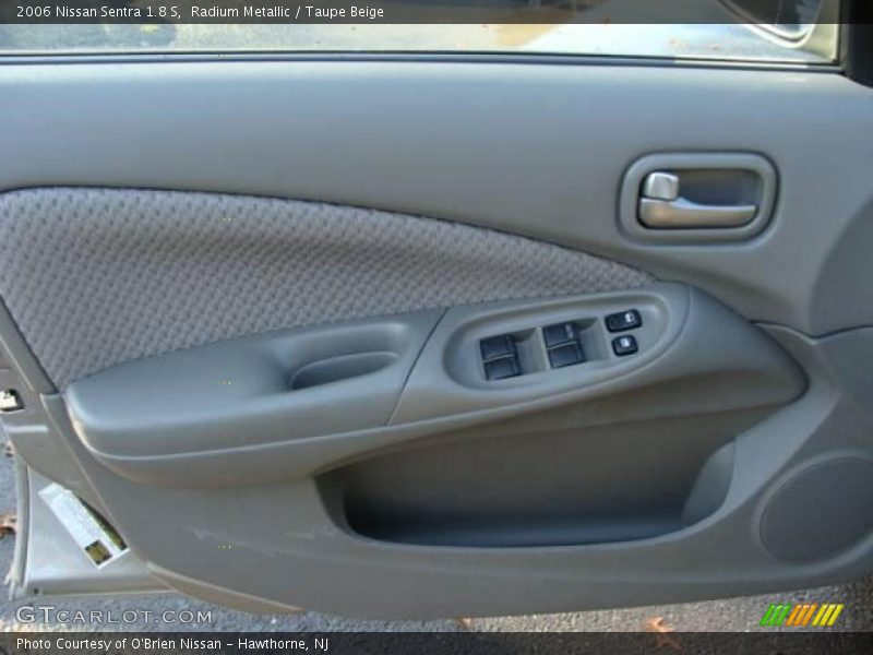 Radium Metallic / Taupe Beige 2006 Nissan Sentra 1.8 S