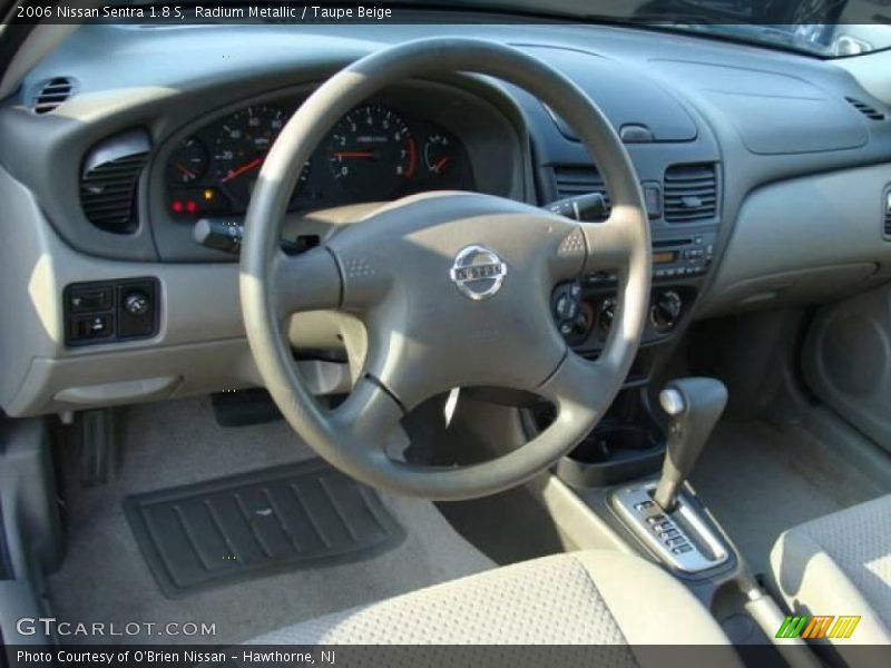 Radium Metallic / Taupe Beige 2006 Nissan Sentra 1.8 S