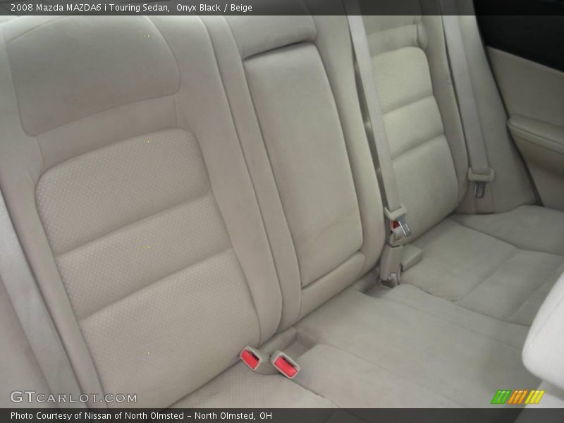 Onyx Black / Beige 2008 Mazda MAZDA6 i Touring Sedan