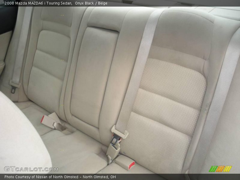 Onyx Black / Beige 2008 Mazda MAZDA6 i Touring Sedan