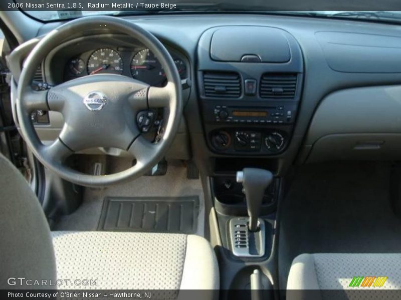 Radium Metallic / Taupe Beige 2006 Nissan Sentra 1.8 S