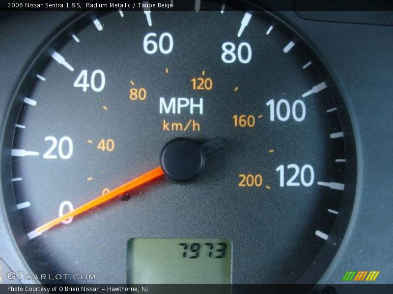 Radium Metallic / Taupe Beige 2006 Nissan Sentra 1.8 S