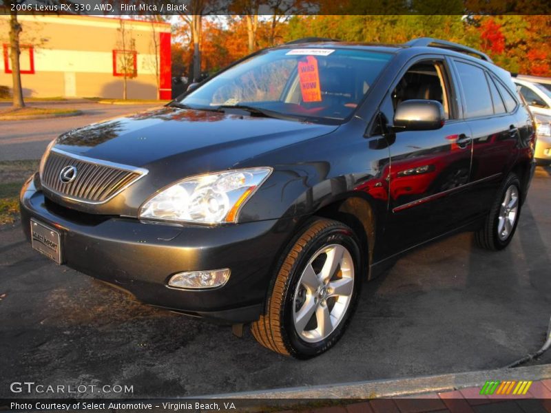 Flint Mica / Black 2006 Lexus RX 330 AWD