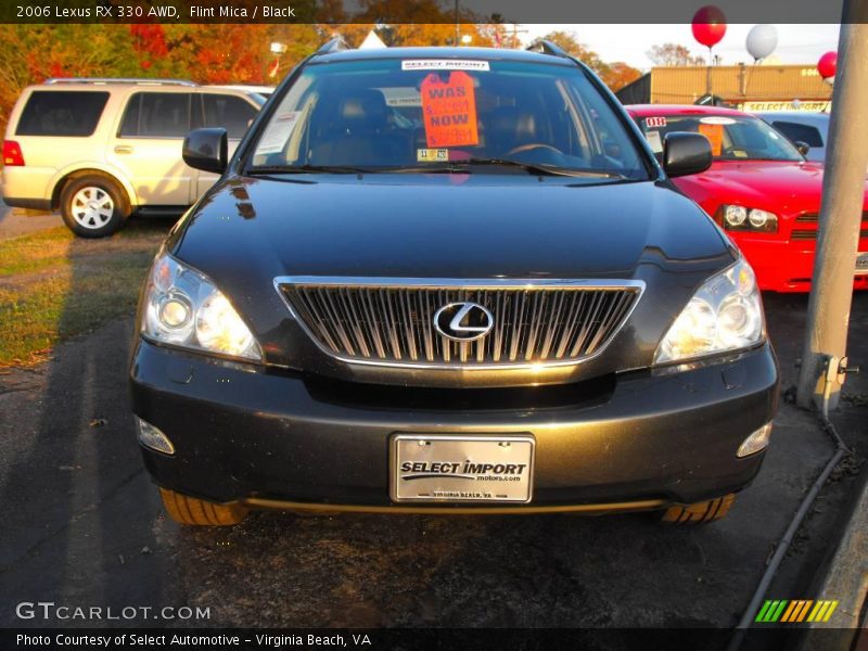 Flint Mica / Black 2006 Lexus RX 330 AWD