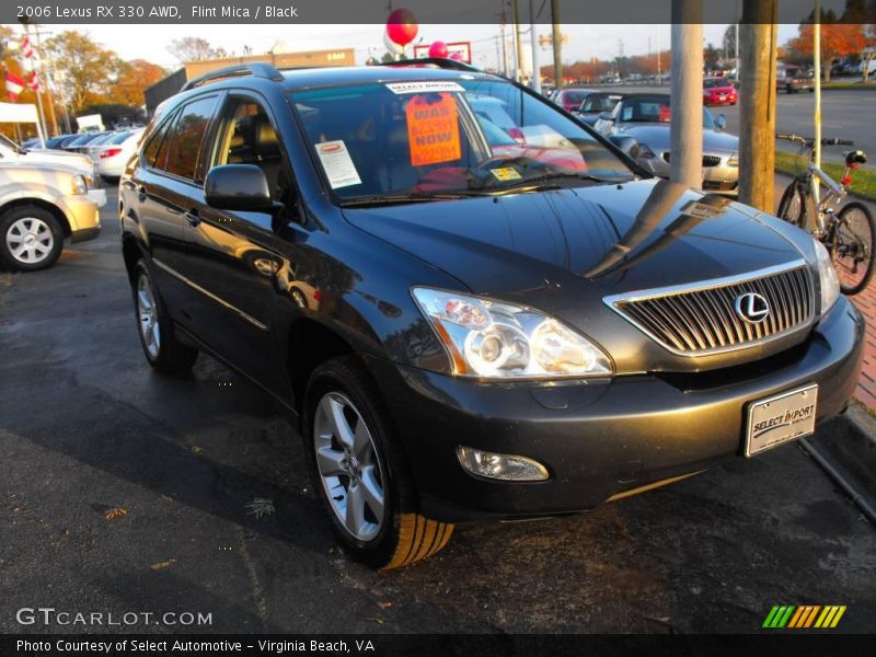 Flint Mica / Black 2006 Lexus RX 330 AWD