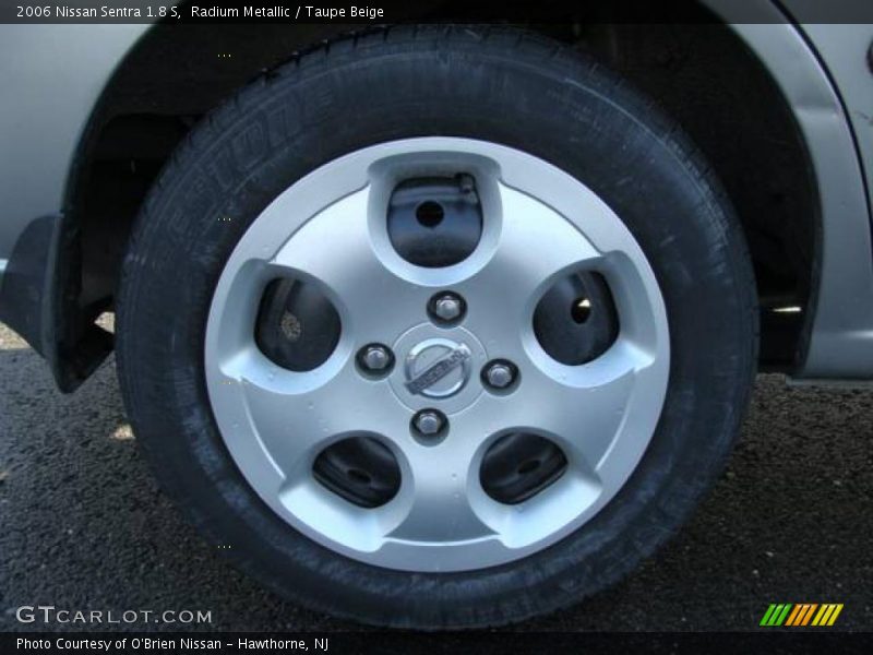 Radium Metallic / Taupe Beige 2006 Nissan Sentra 1.8 S