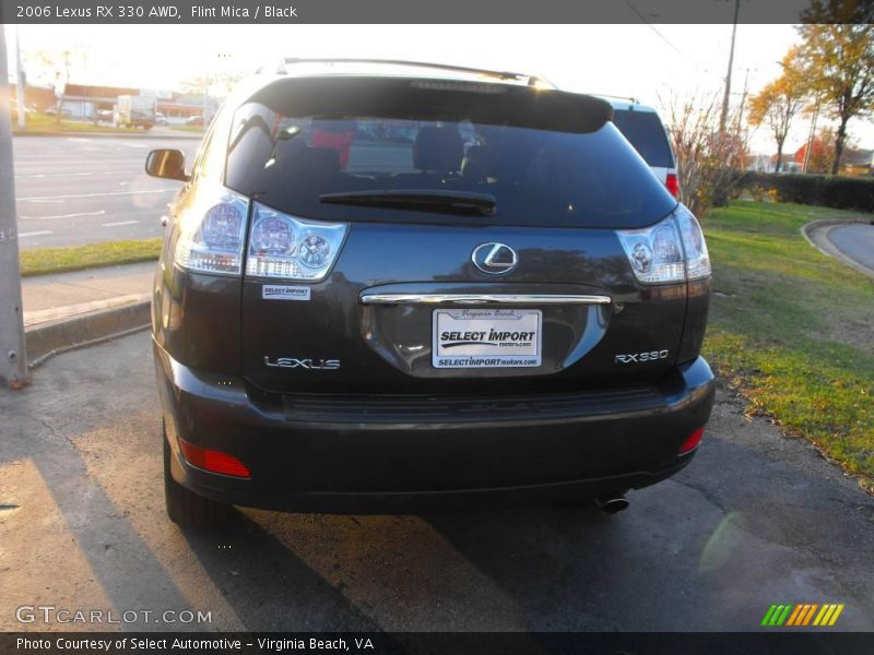 Flint Mica / Black 2006 Lexus RX 330 AWD