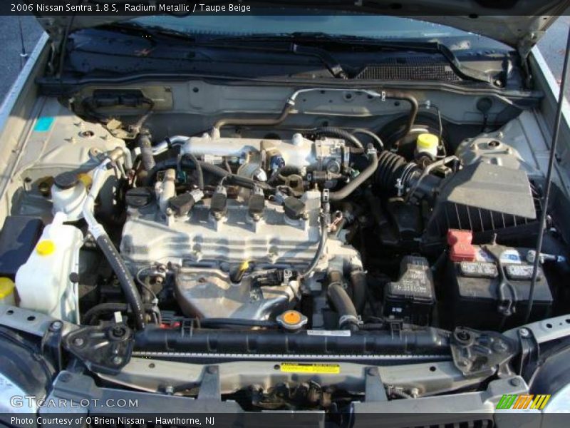Radium Metallic / Taupe Beige 2006 Nissan Sentra 1.8 S