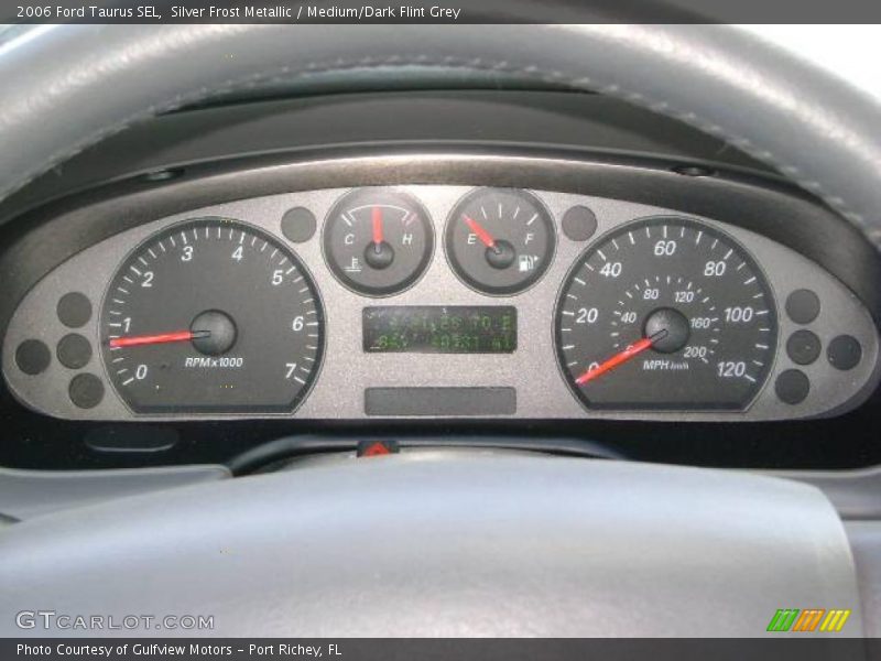 Silver Frost Metallic / Medium/Dark Flint Grey 2006 Ford Taurus SEL