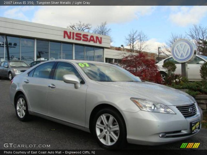 Tungsten Silver Metallic / Light Gray 2007 Lexus ES 350