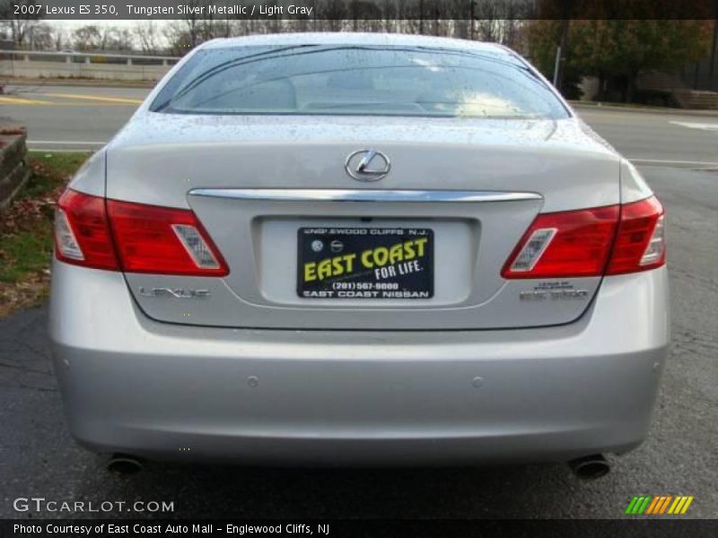 Tungsten Silver Metallic / Light Gray 2007 Lexus ES 350