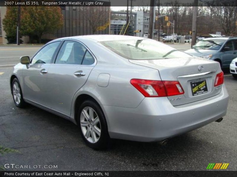 Tungsten Silver Metallic / Light Gray 2007 Lexus ES 350