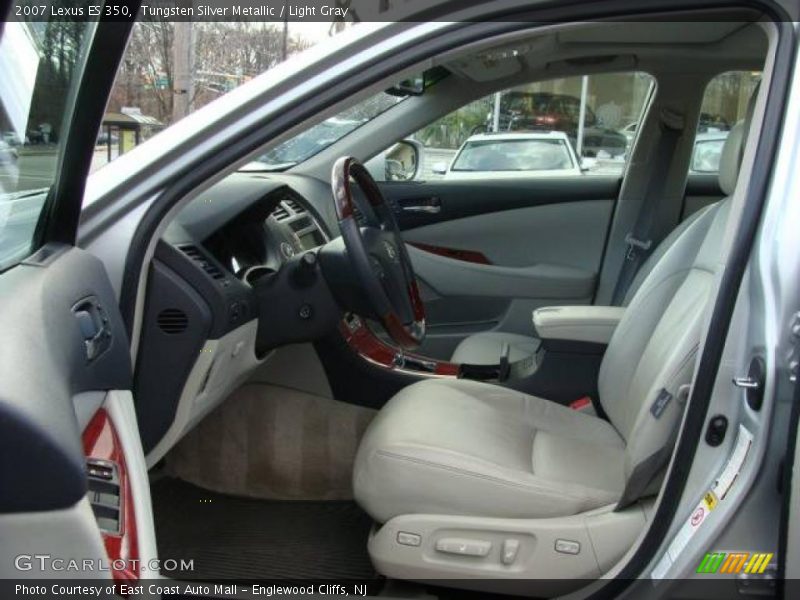 Tungsten Silver Metallic / Light Gray 2007 Lexus ES 350