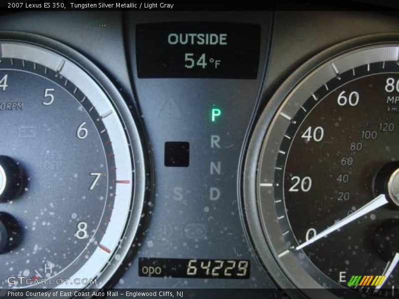 Tungsten Silver Metallic / Light Gray 2007 Lexus ES 350