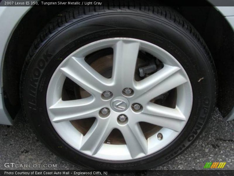 Tungsten Silver Metallic / Light Gray 2007 Lexus ES 350