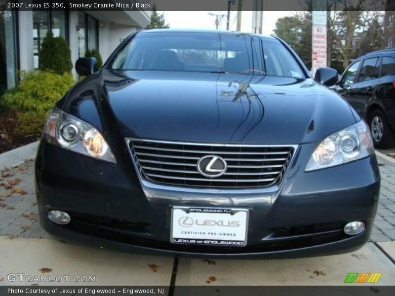 Smokey Granite Mica / Black 2007 Lexus ES 350