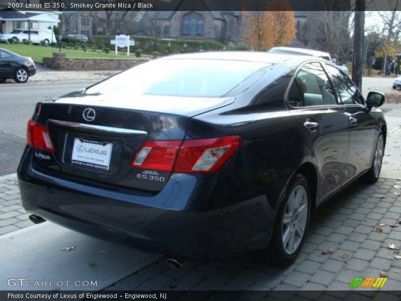 Smokey Granite Mica / Black 2007 Lexus ES 350