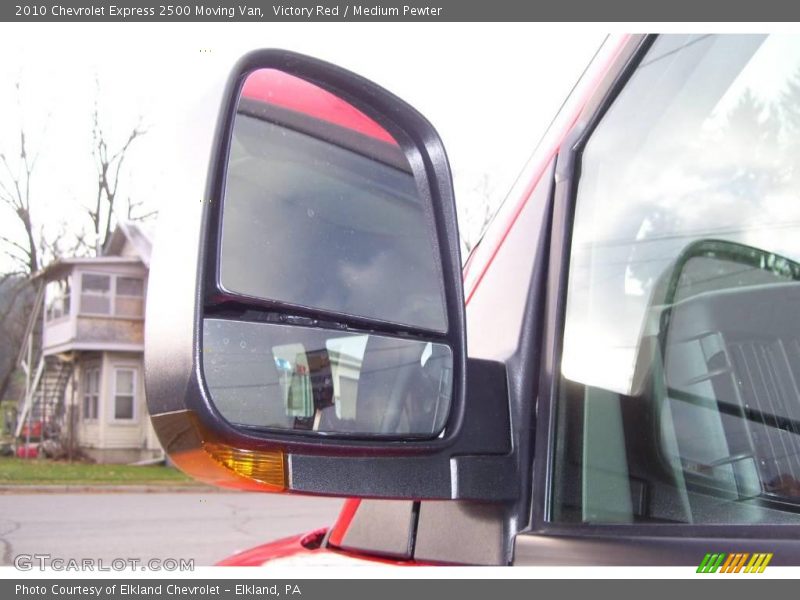 Victory Red / Medium Pewter 2010 Chevrolet Express 2500 Moving Van