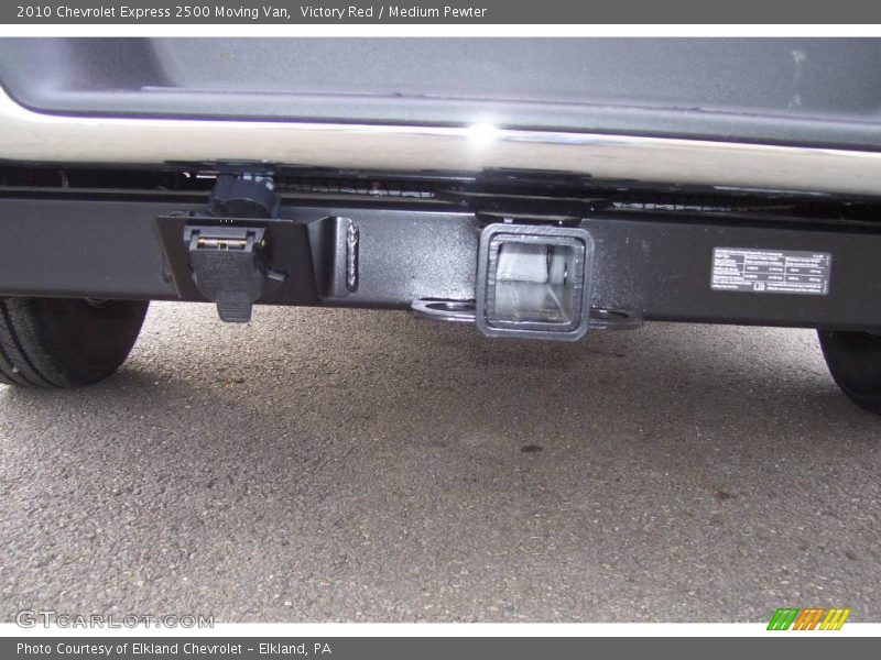 Victory Red / Medium Pewter 2010 Chevrolet Express 2500 Moving Van