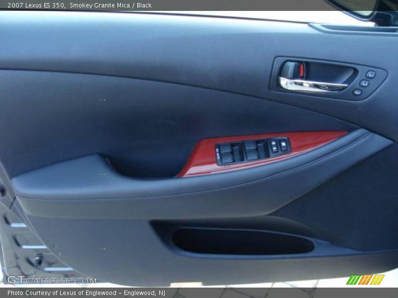Smokey Granite Mica / Black 2007 Lexus ES 350
