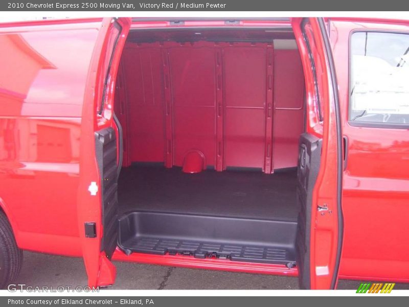 Victory Red / Medium Pewter 2010 Chevrolet Express 2500 Moving Van