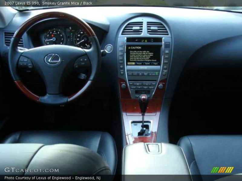 Smokey Granite Mica / Black 2007 Lexus ES 350