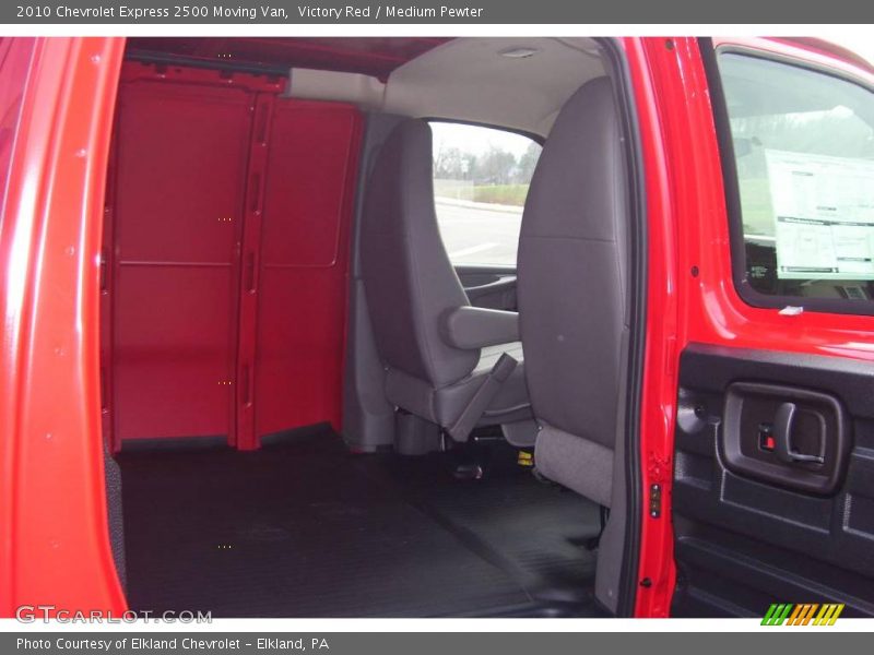 Victory Red / Medium Pewter 2010 Chevrolet Express 2500 Moving Van