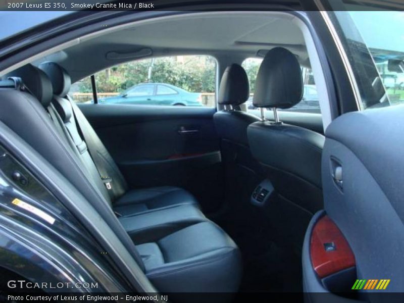 Smokey Granite Mica / Black 2007 Lexus ES 350