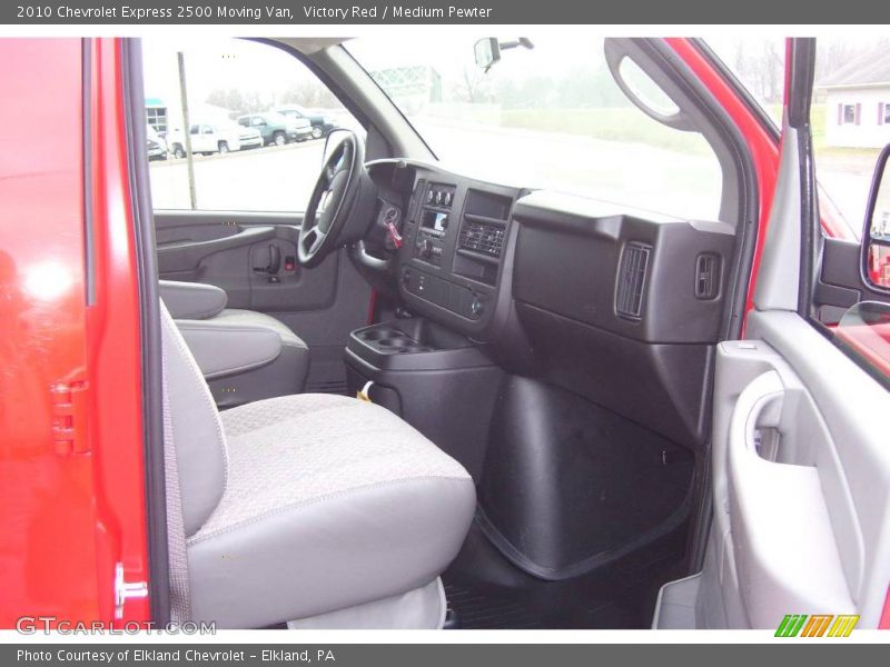 Victory Red / Medium Pewter 2010 Chevrolet Express 2500 Moving Van