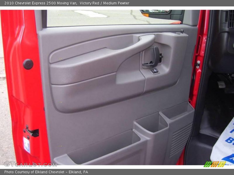 Victory Red / Medium Pewter 2010 Chevrolet Express 2500 Moving Van