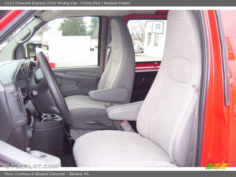 Victory Red / Medium Pewter 2010 Chevrolet Express 2500 Moving Van