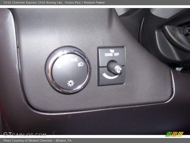Victory Red / Medium Pewter 2010 Chevrolet Express 2500 Moving Van