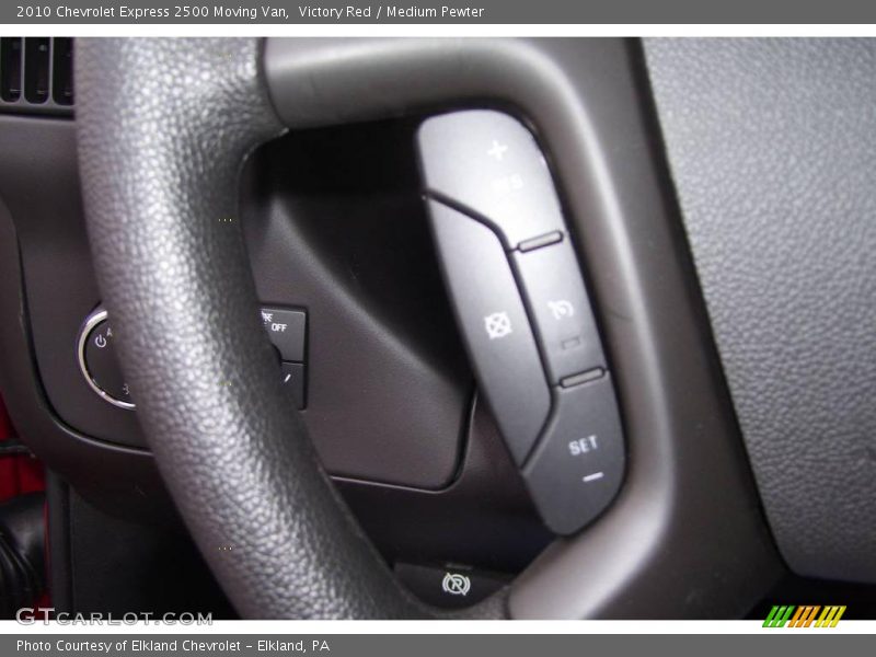 Victory Red / Medium Pewter 2010 Chevrolet Express 2500 Moving Van