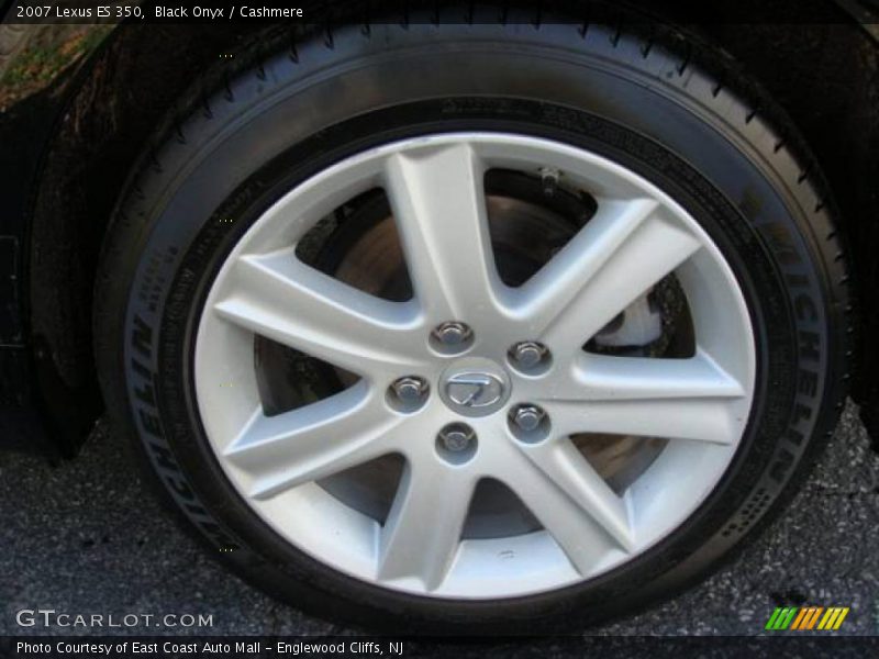 Black Onyx / Cashmere 2007 Lexus ES 350