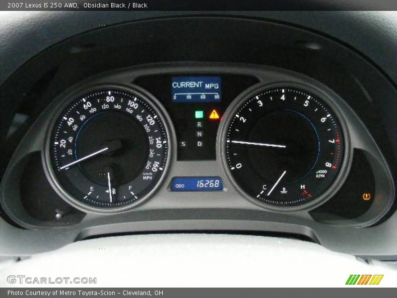 Obsidian Black / Black 2007 Lexus IS 250 AWD