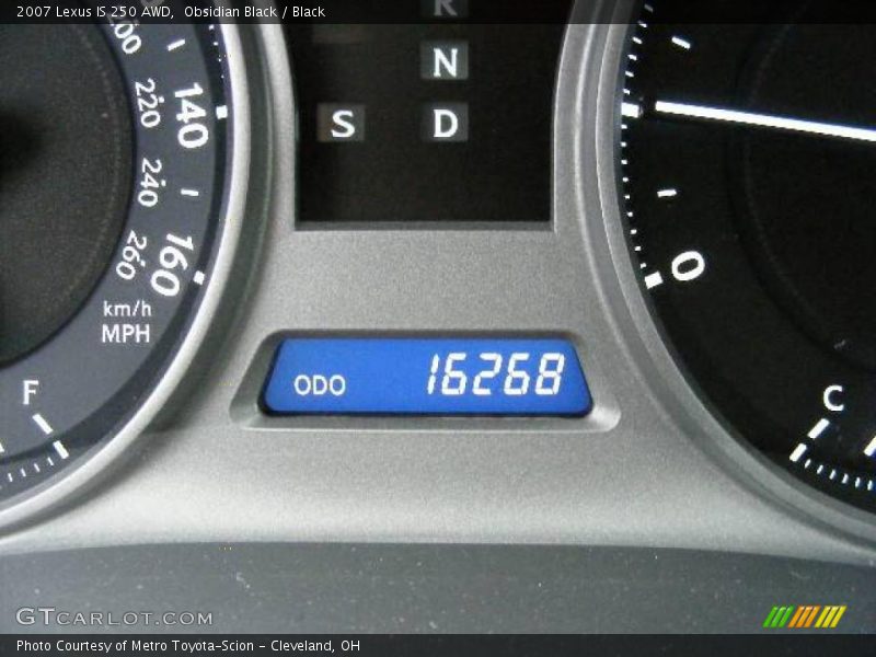 Obsidian Black / Black 2007 Lexus IS 250 AWD