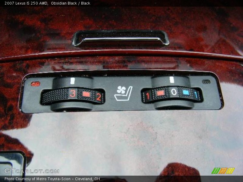 Obsidian Black / Black 2007 Lexus IS 250 AWD