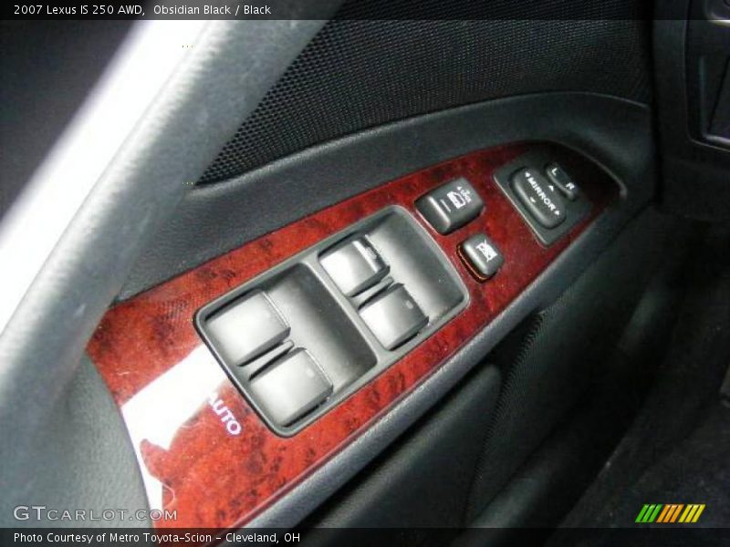 Obsidian Black / Black 2007 Lexus IS 250 AWD