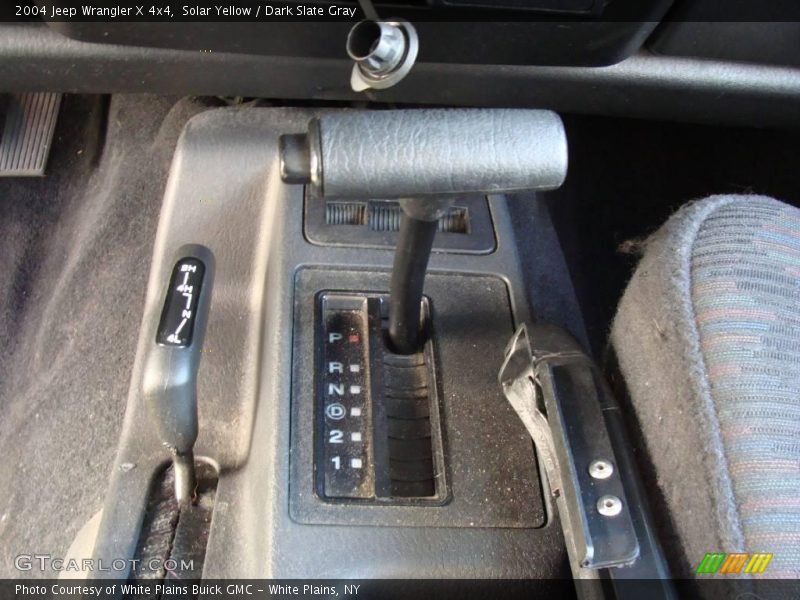 Solar Yellow / Dark Slate Gray 2004 Jeep Wrangler X 4x4