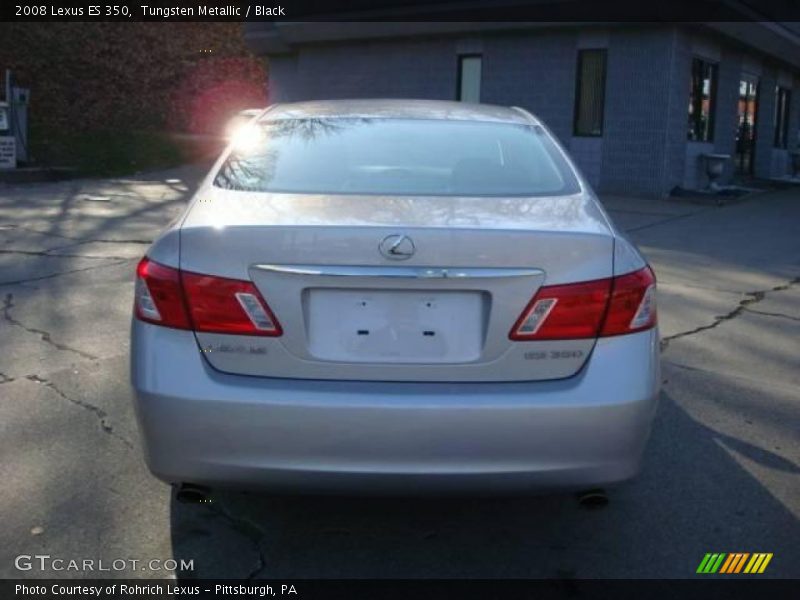 Tungsten Metallic / Black 2008 Lexus ES 350